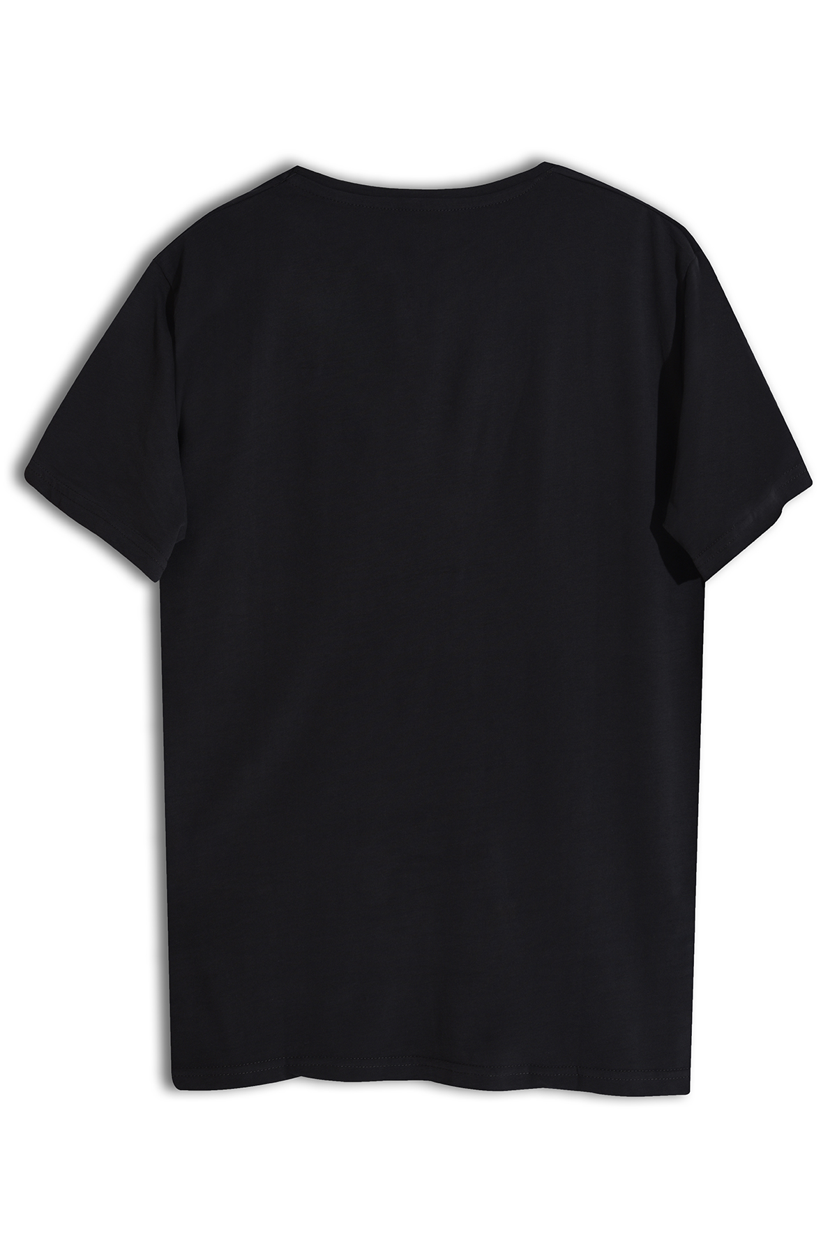 1453 Tasarım Pamuk Siyah T-shirt
